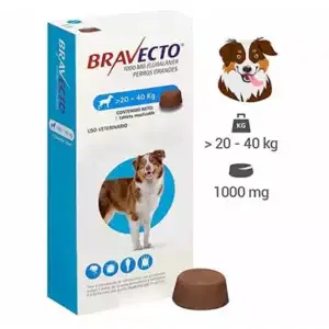 Bravecto 20 to 40 kg