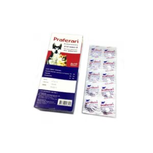 Praferan Deworming Tablet for Cat n Dogs