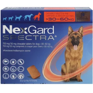NexGard SPECTRA®30-60kg Chewable Tablet